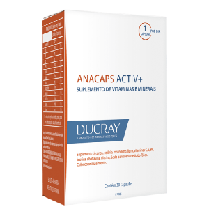 Ducray Anacaps Activ 30 Cápsulas
