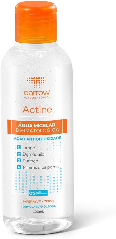 Água Micelar Darrow Actine 100mL