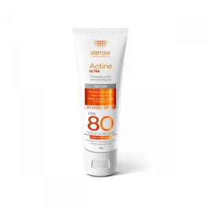Protetor Solar Facial FPS80 Darrow Actine Ultra sem Cor 40g