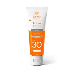 Protetor Solar Facial FPS30 Darrow Actine Antioleosidade com Cor 40g