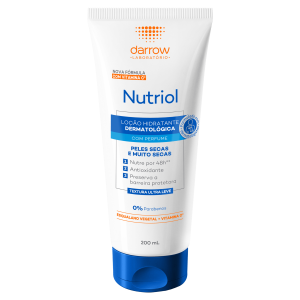 Loção Hidratante Corporal Nutriol com Perfume Peles Secas e Muito Secas 200mL