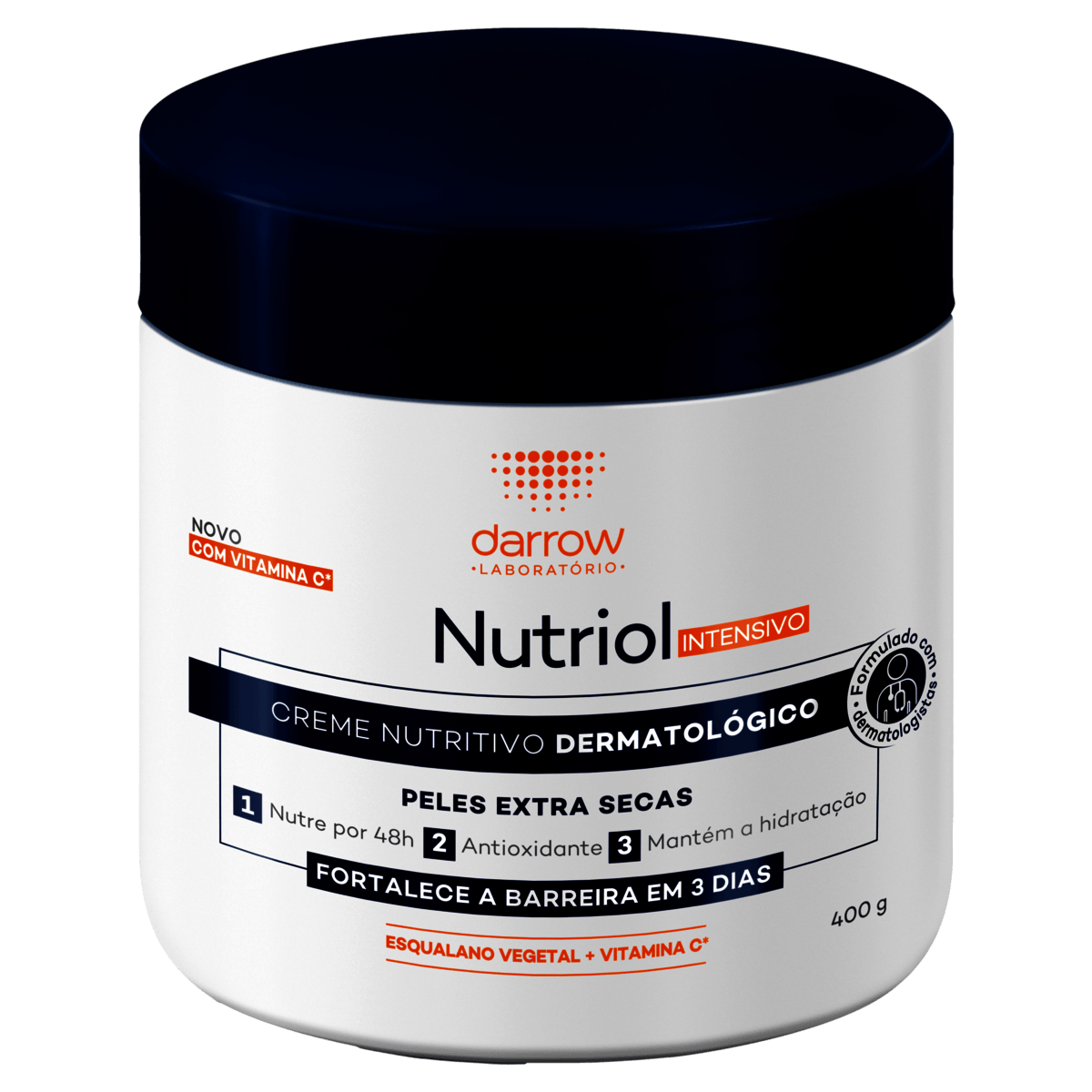 Nutriol Intensivo Creme Nutritivo 400g