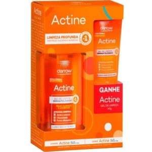 Kit Darrow Gel De Limpeza Facial Actine 140g + Gel De Limpeza Facial Actine 40g