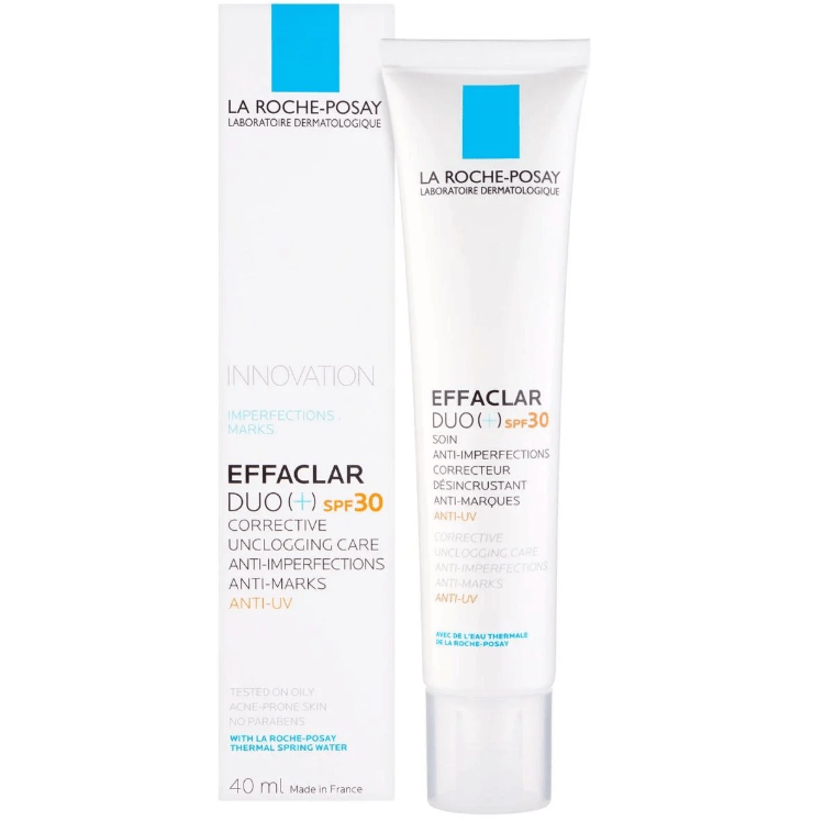 Effaclar Duo + La Roche Posay Creme FPS30 40mL