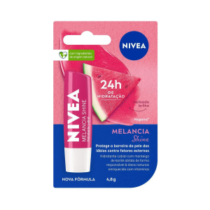 Protetor Labial Nivea Shine Melancia Shine 4,8g