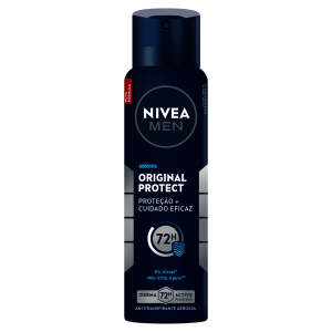 Desodorante Masculino Nivea Men Aerossol Original Protect 72h 150mL