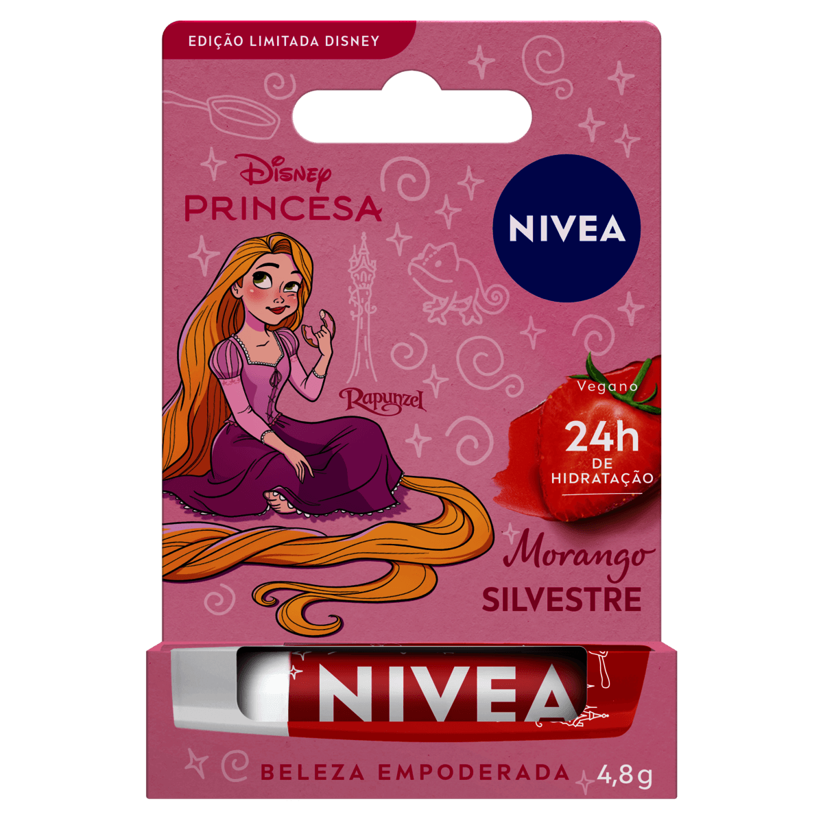 Hidratante Labial Nivea Disney Princesa Rapunzel 4.8g
