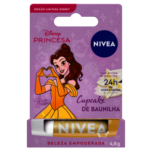 Hidratante Labial Nivea Disney Princesa Bela 4.8g