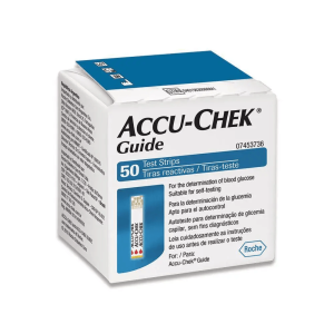 Tiras Medidoras de Glicose Accu-Chek Guide 50 Unidades