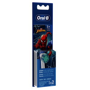 Oral-B Escova Dental Elétrica Spiderman Refil 2 Unidades