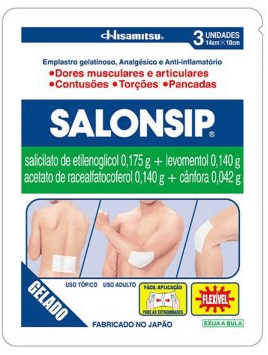 Salonpas Associação - 3 Adesivos Transdérmicos