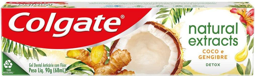 Creme Dental Colgate Natural Extracts Detox 90g