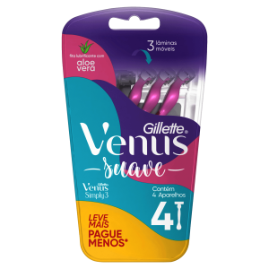 Gillette Venus Simply Aparelho Depilatório 4 Unidades