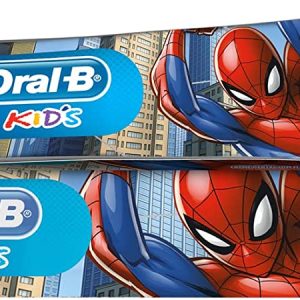 Creme Dental Com Flúor Chiclete Spider-Man Oral-B Kids Caixa 50G