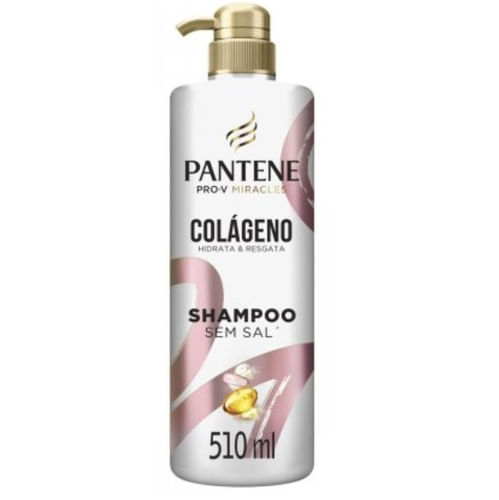 Shampoo Pantene Pro-V Miracles Colágeno Hidrata e Resgata 510mL