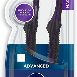 Kit Escova Dental Advanced Macia Oral-B 5 Acoes Com Carvao, 2 Unidades