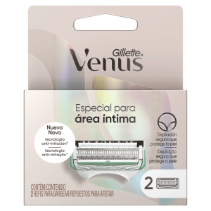 Gillette Venus Especial Área Íntima Refil para Aparelho de Depilar 2 Unidades