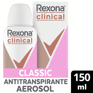 Desodorante Rexona Clinical Aerosol Classic Woman 150mL