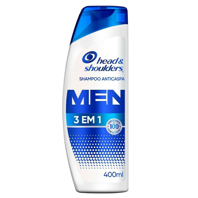 Shampoo Anticaspa Head & Shoulders Men 3 em 1 400mL