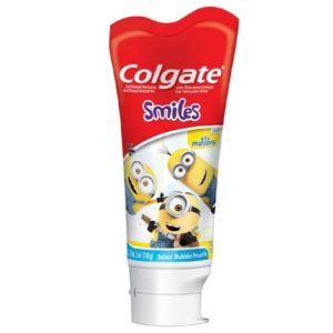Pasta de Dente Infantil Colgate Smiles Minions Bubble Fruit 100g