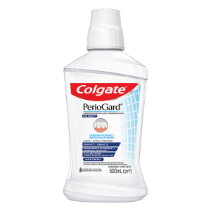 Solução Bucal Zero Álcool Hortelã Colgate Periogard Gengiva Saudável Caixa 500mL Tamanho Econômico