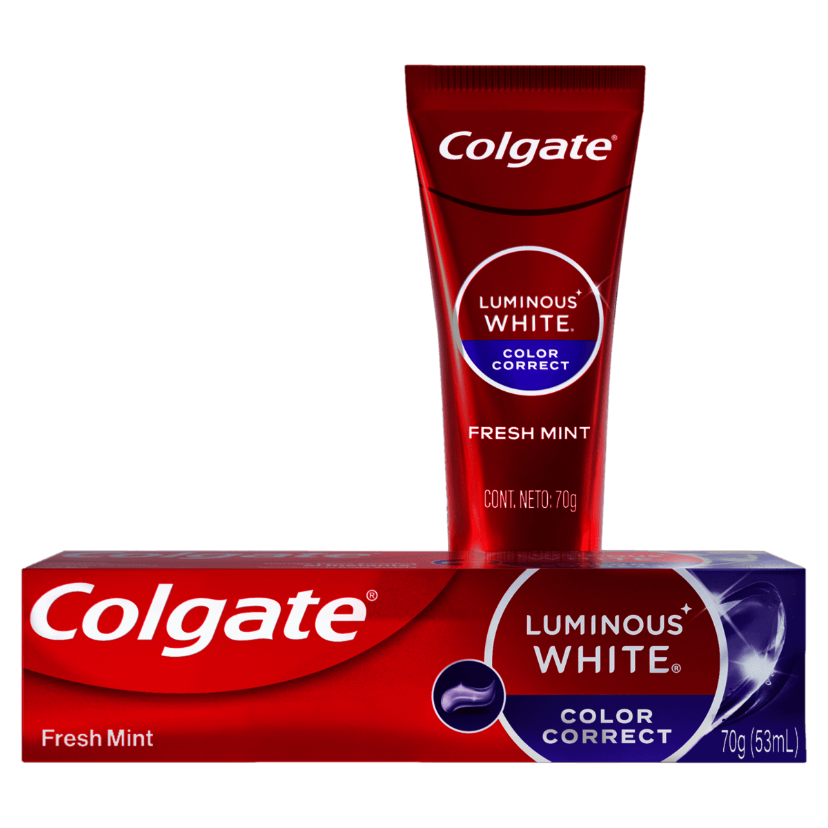 Creme Dental Colgate Luminous White Color Correct 70g