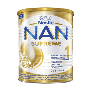 NAN Supreme 1 HM-O (0 a 6 meses) Lata 400g