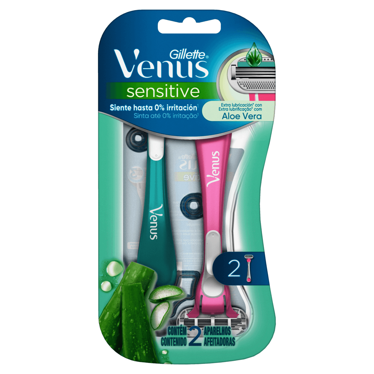 Gillette Venus Sensitive Aparelho Depilatório 2 Unidades