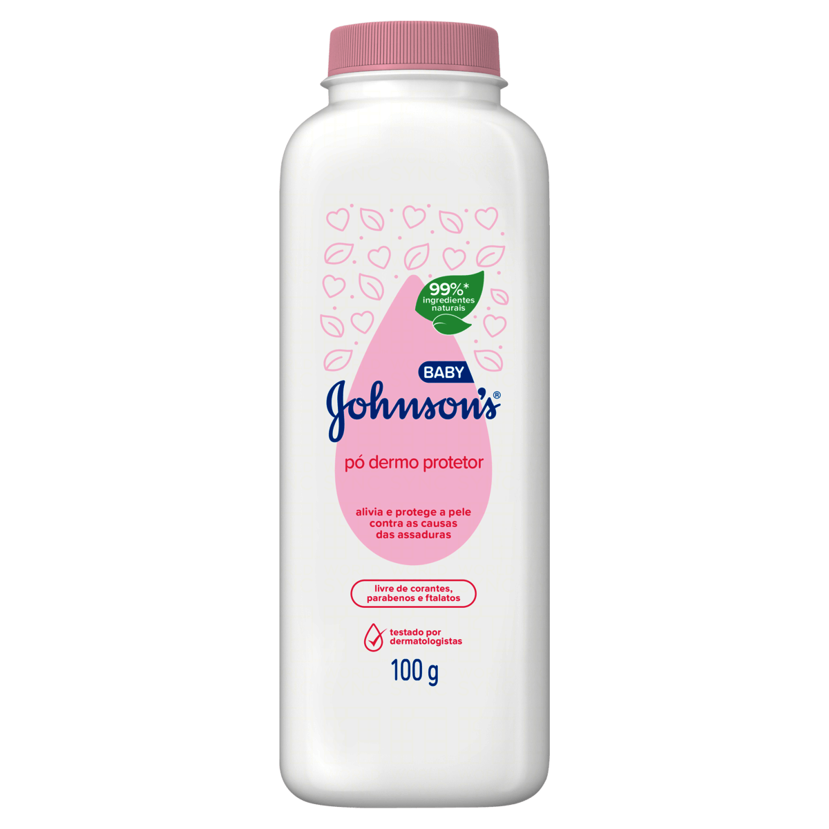 Talco Dermo Protetor Johnson's Baby Tripla Ação 100g