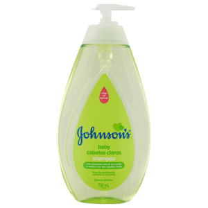 Shampoo Camomila Natural Johnsons Baby Frasco 750mL