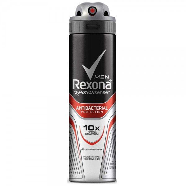 Desodorante Masculino Rexona Motionsense Antibacterial Protection 150mL