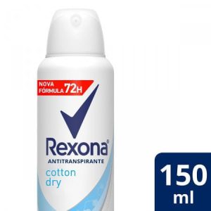 Desodorante Feminino Rexona Motionsense Cotton Dry Aerosol 150mL