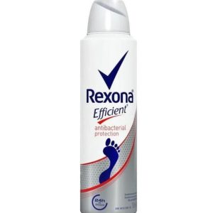Desodorante para os Pés Rexona Efficient Antibacterial Protection aerossol, 1 unidade com 153mL