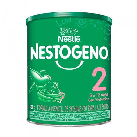 Fórmula Infantil Nestogeno 2 Nestlé 6 a 12 meses 800g