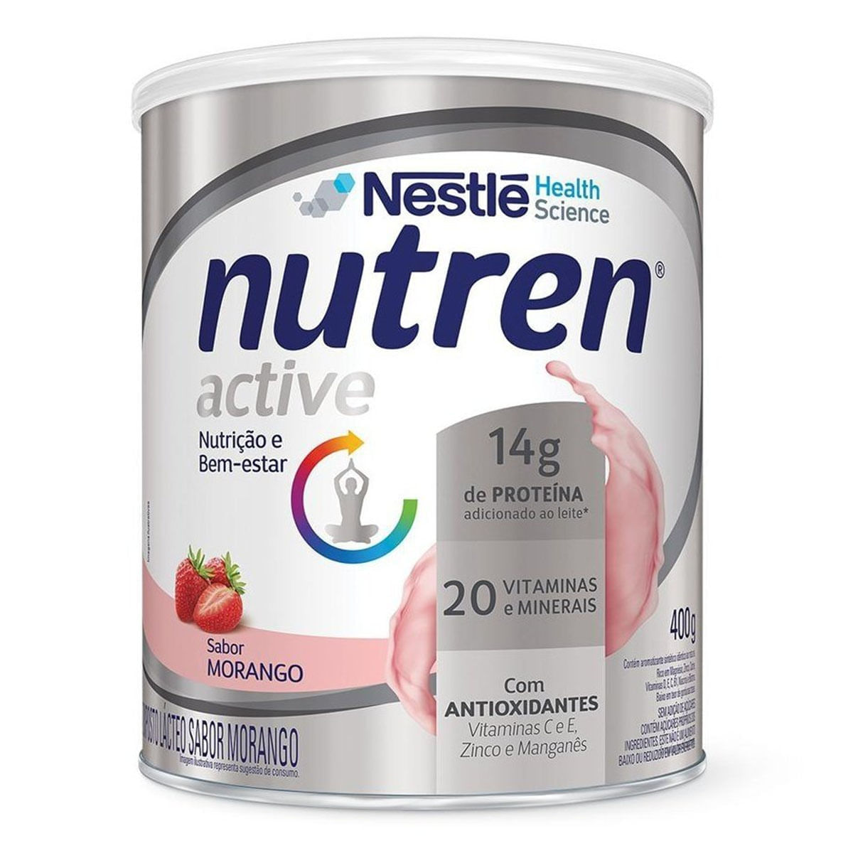 Nutren Active Sabor Morango Lata 400g