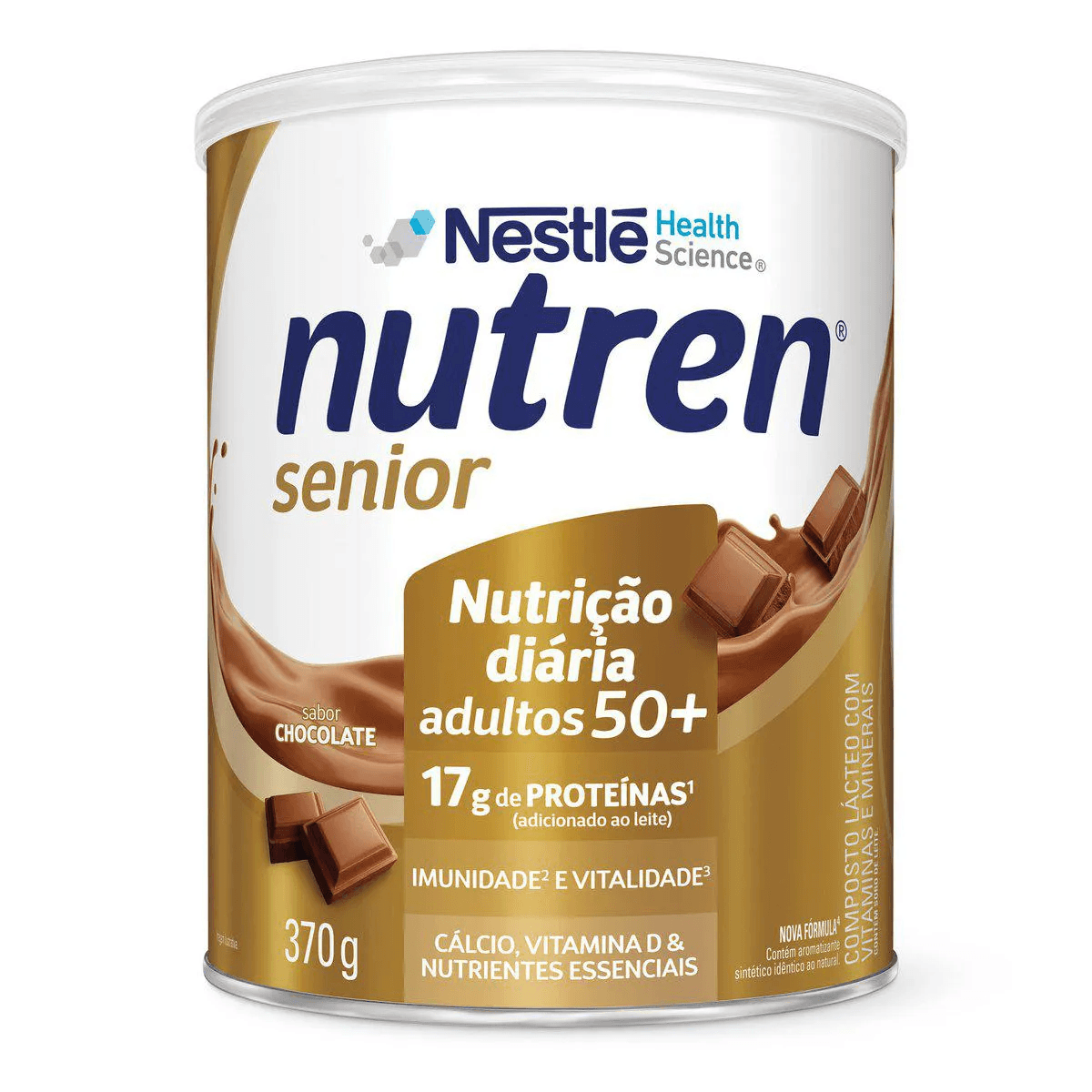 Nutren Senior Sabor Chocolate Lata 370g