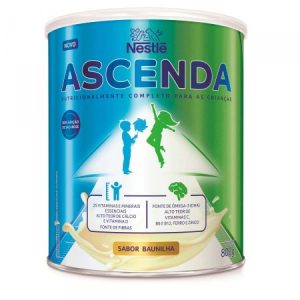 Ascenda Sabor Baunilha Lata 800g