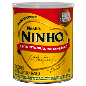 Ninho Leite em Pó Integral Instantâneo Lata 380g