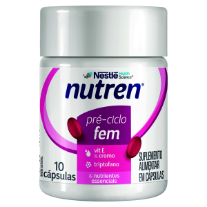 Nutren Pré-Ciclo Fem 10 Cápsulas
