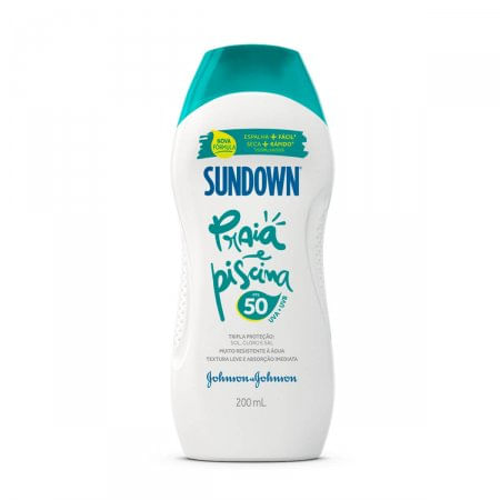Protetor Solar FPS50 Sundown Praia E Piscina 200mL