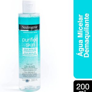 Água Micelar Purified Skin Neutrogena 200mL
