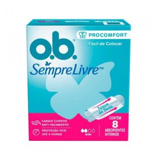 Absorvente Interno O.B. Procomfort Mini 8 Unidades