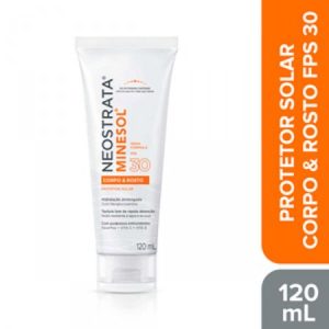 Protetor Solar FPS30 Neostrata Minesol Corpo E Rosto 120mL