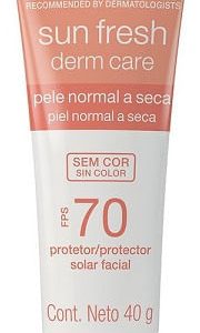 Protetor Solar FPS70 Neutrogena Sun Fresh Derm Care sem Cor 40G