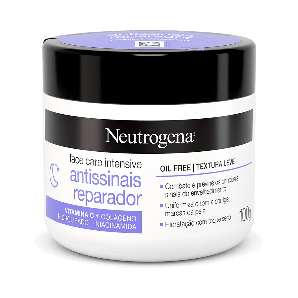 Face Care Intensive Neutrogena Creme Antissinais 100G