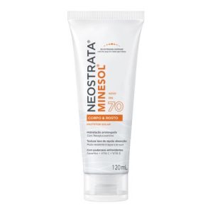 Protetor Solar FPS70 Neostrata Minesol Corpo e Rosto 120mL
