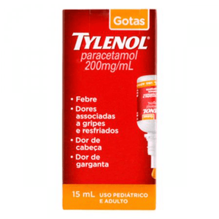 Tylenol 200mg/ml Solução Oral Gotas Frasco com 15mL