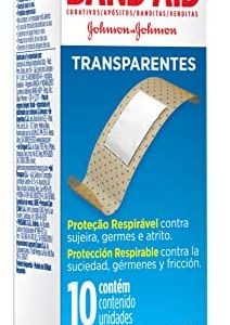 Curativos Band-Aid Transparente 10 Unidades