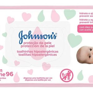Lencos Umedecidos Johnson S Baby Extra Cuidado Com 48 Unidades com 96 unidades
