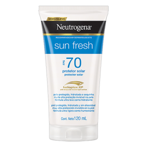 Protetor Solar FPS70 Neutrogena Sun Fresh 120mL